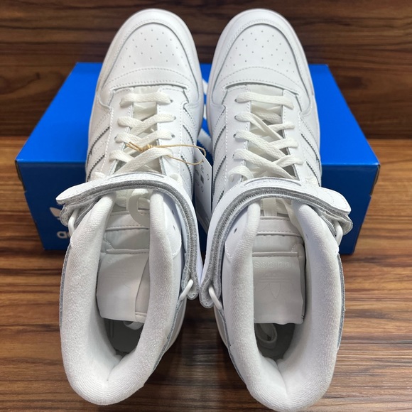 Adidas Forum Mid Triple White FY4975 Sz12 - Picture 3 of 6